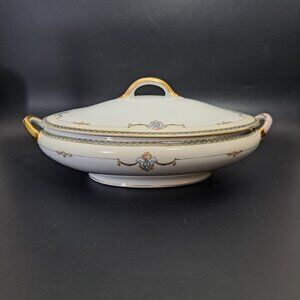 Noritake Laureate Covered Oval Serving Tureen Vintage